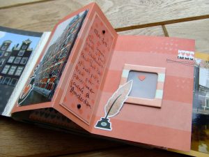 Projet d'atelier Loving This mini-album scrap scrapbooking tuto tutoriel